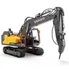 2.4G Double E E568 RC Truck 1/16 3In1 Alloy RC Simulation Excavator 12CH Remote Control Big Engineer Vehicle Kids Christmas Toys 6