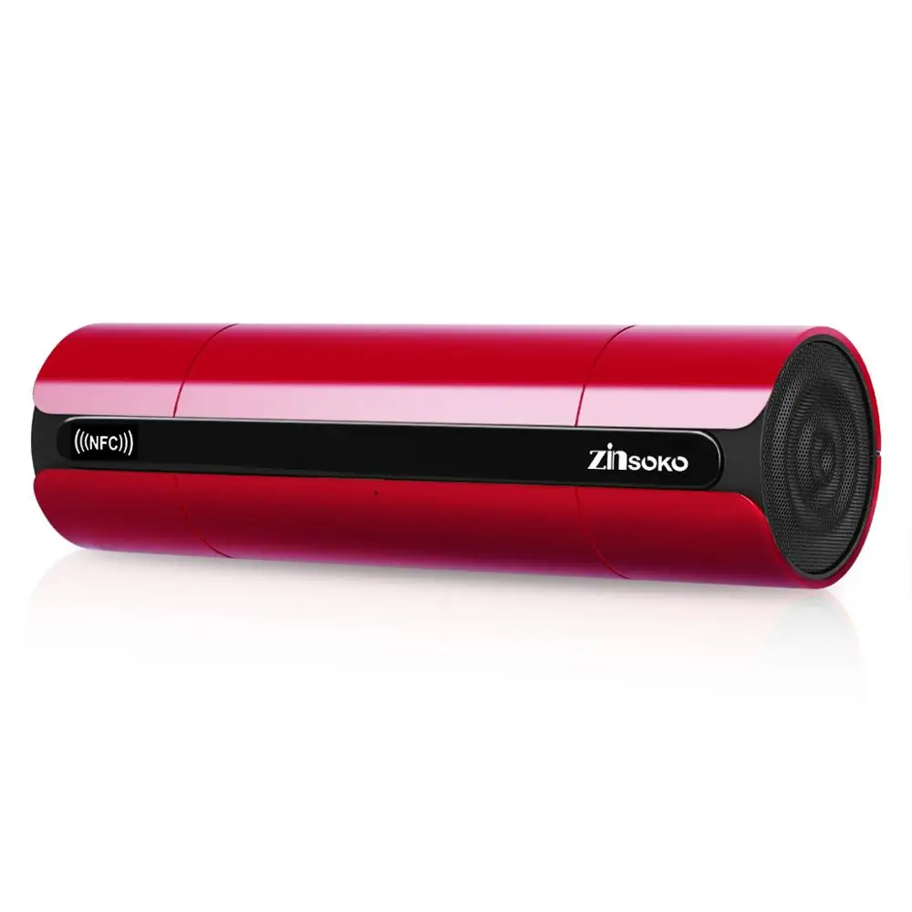 Красный KR8800 bluetooth-динамик Портативный беспроводной радио портативные динамики с USB AUX порт Поддержка TF карты бас Caixa Se сом сабвуфер - Цвет: Красный