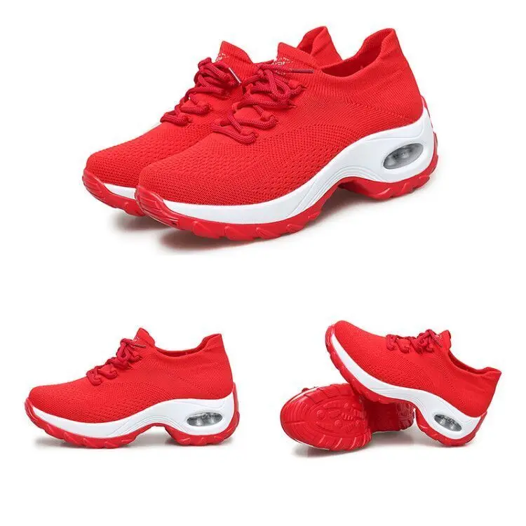 Женская спортивная обувь с воздушной подошвой; обувь для бега; дышащие женские кроссовки; уличная прогулочная обувь для бега; кроссовки для бега; Тканевая обувь для отдыха