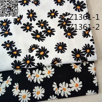

Plant small chrysanthemum flower print, 100 cotton women's Children's dress shirt fabric,133*72,40*40 yarn count, spring summer