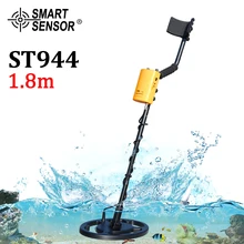 Détecteur de métaux souterrains, bobine étanche, profondeur de 1.8m, or, recherche de trésors, Scanner, outils rechargeables