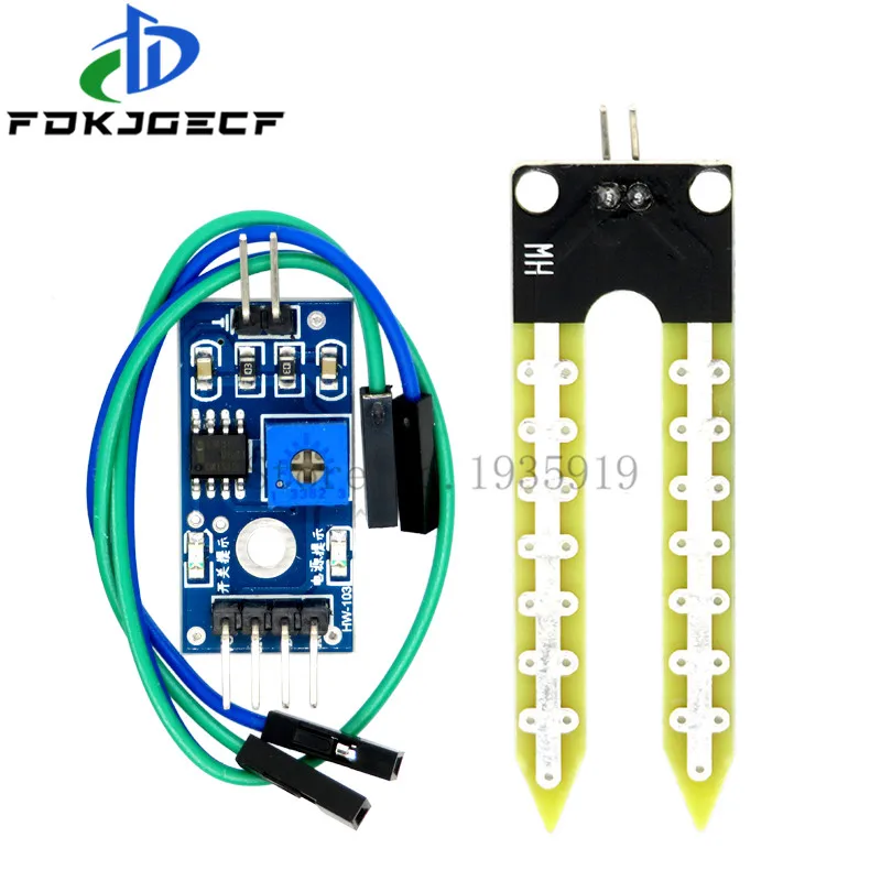 LM393 гигрометр для определения влажности Модуль датчика Разработка DIY робот умный