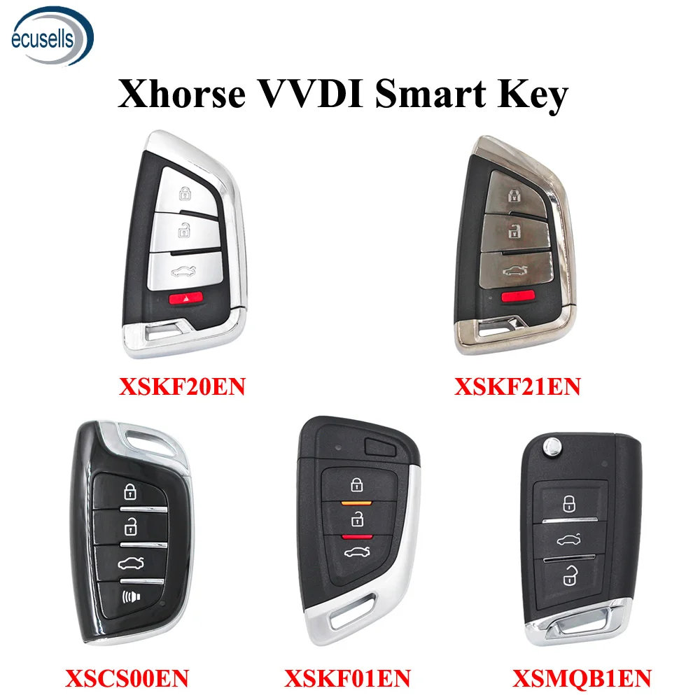 Универсальный смарт-ключ XSKF01EN /XSMQB1EN XSCS00EN XSKF20EN XSKF21EN Xhorse без ключа Go с функцией