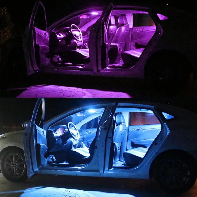 8 шт. белый автомобиль Светодиодный лампочки внутренняя Карта Купол Лицензия Плиты Набор светодиодных ламп комплект для Mazda 3 2004 2005 2006 2007 2008 2009