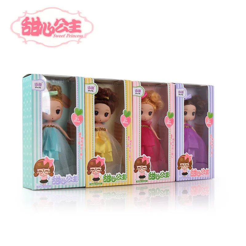 

Sweet Princess Doll Gift Set Children Model Cute Plastic Adorable Doll GIRL'S Birthday Gift Toy
