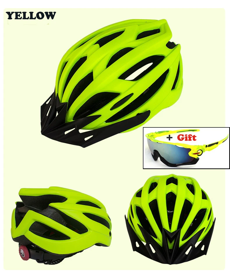 2020 Lightweight Cycling Helmet Bike Ultralight helmet Intergrally-molded MTB Mountain Road Bicycle Helmet Safe Men Women