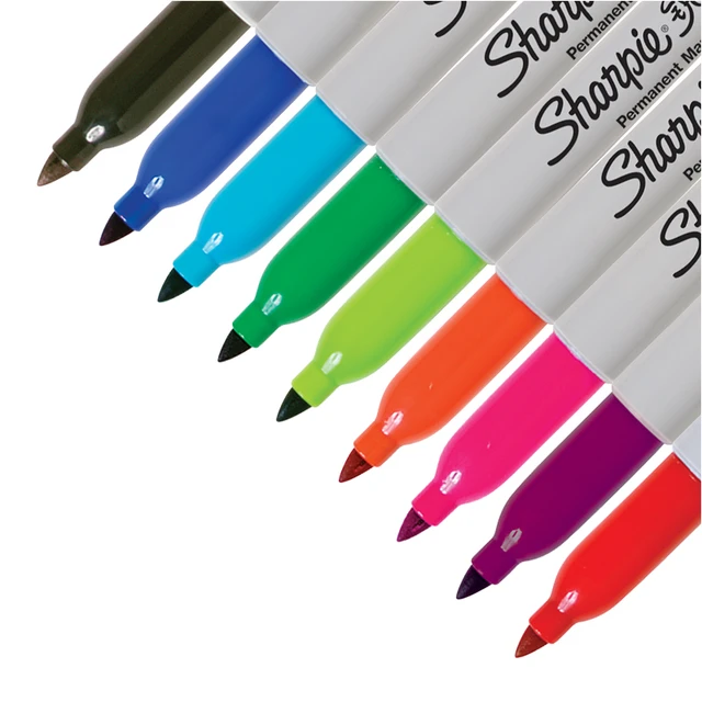 America Sharpie Colorful Golden Marker Pens Waterproof Oil Paint