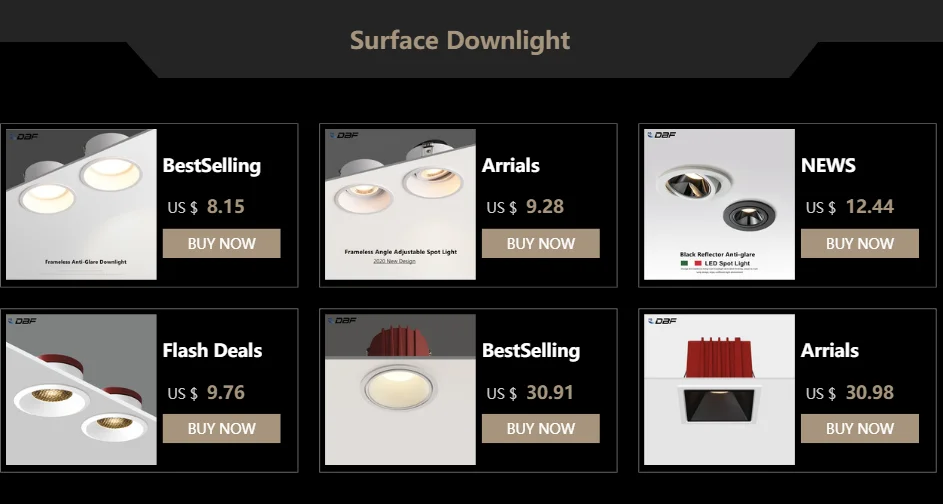 [DBF]2020 New Double Heads Angle Adjust LED Recessed Downlight Dimmable 14W 24W Ceiling Spot Light 3000K/4000K/6000K Home Aisle
