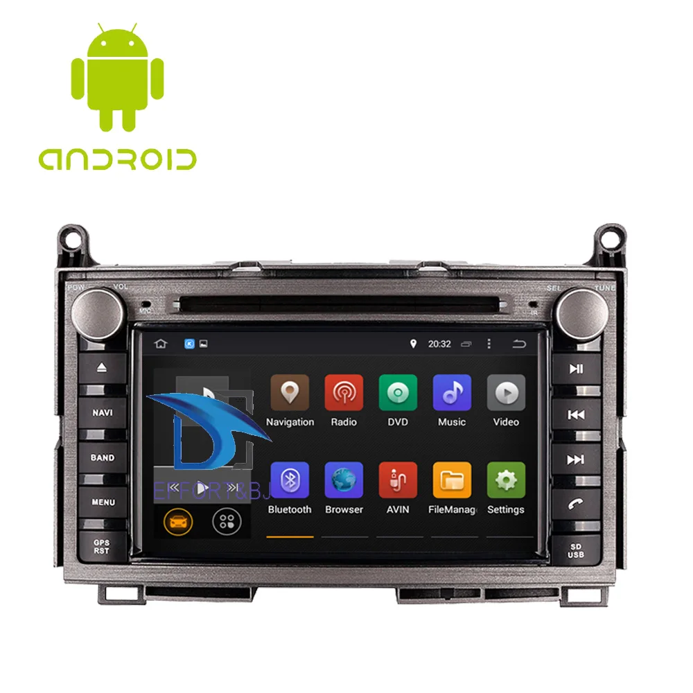 7 дюймов Android 9,0 автомобиля gps навигационная система для dvd-плеер для Toyota Venza 2008-2018Car Радио DVD gps плеер стерео аудио мультимедийная Главная панель