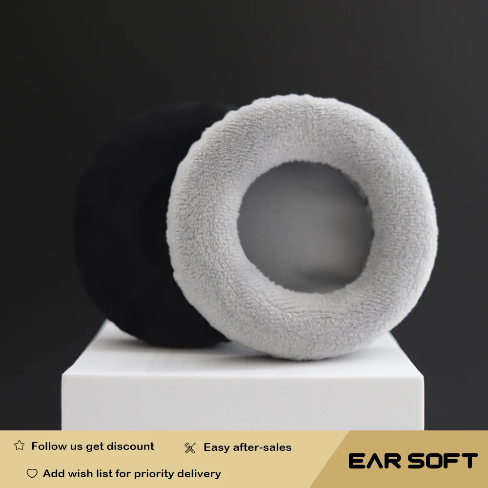 

Earsoft Replacement Cushions for Plantronics Rig600 Headphones Cushion Velvet Ear Pads Headset Cover Earmuff Sleeve