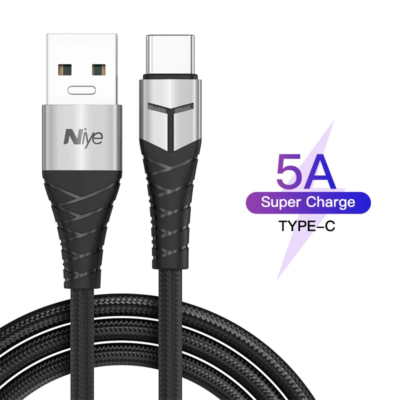 Кабель USB Type C для быстрой зарядки QC 4 0/3 0/2 0 зарядный кабель Samsung Galaxy LG Huawei Xiaomi Redmi