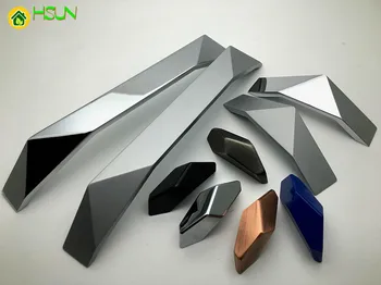 

Newly Designed Zinc Hole to hole 32mm to 192mm Alloy Cabinet Handle Black Silver Antique Brass finish Drawer Knob