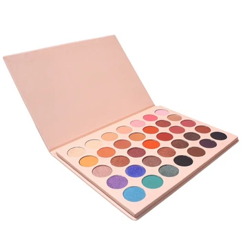 

35-Color Matte Shimmer Eyeshadow Palette Long-Lasting Daily Makeup Eyeshadow Palettes
