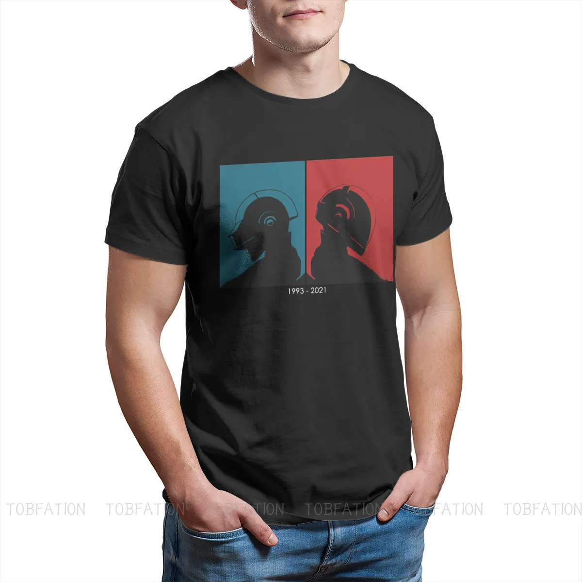 Epilogue TShirt For Male Daft Punk 