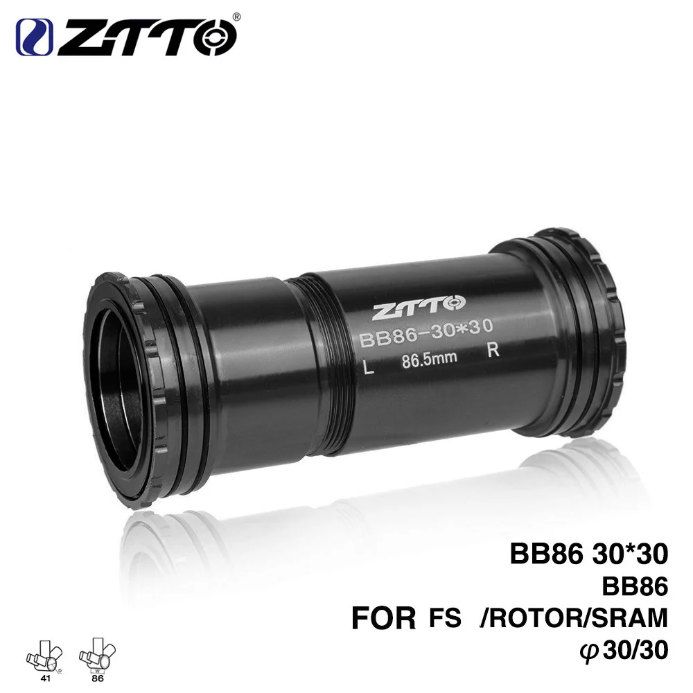 ZZ-BB8630 Black ZTTO MTB шатуны для шоссейного велосипеда части оси BB30 BB86 30 пресс подходят нижние кронштейны 4 подшипника 30 мм BB386 шатуны Запчасти для бензопилы - Цвет: ZZ-BB8630 Black