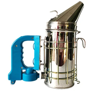 

Stainless Steel Electric Bee Smoke Transmitter Kit Electric Beekeeping Tool Apiculture Tools Bee Smoker