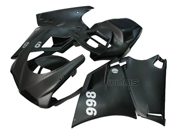 

Matte Black Injection Body Fairing Kit for Ducati 996 998 748 916 Year 1996-2002