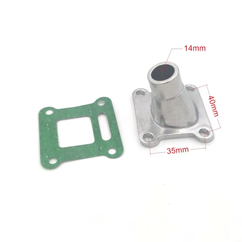 Прокладка впускной трубы для гоночного 2 х тактного велосипеда 47cc 49cc|quad pocket bike|gasket