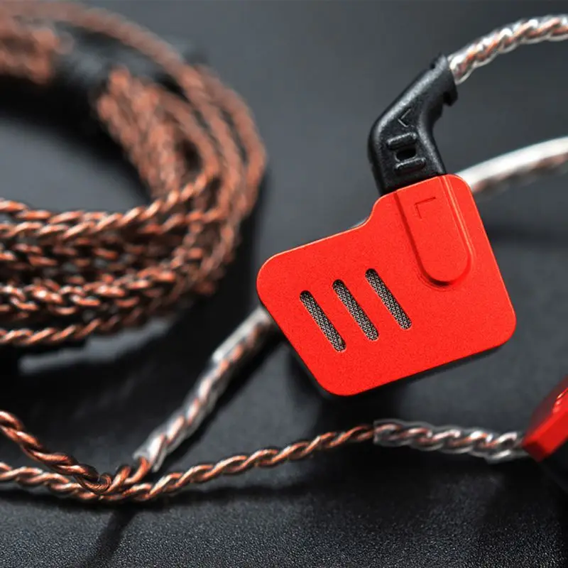 

Hot Fashion KZ BA10 Headphones Metal Balanced Armature Headphones In-ear 10-unit Headphones