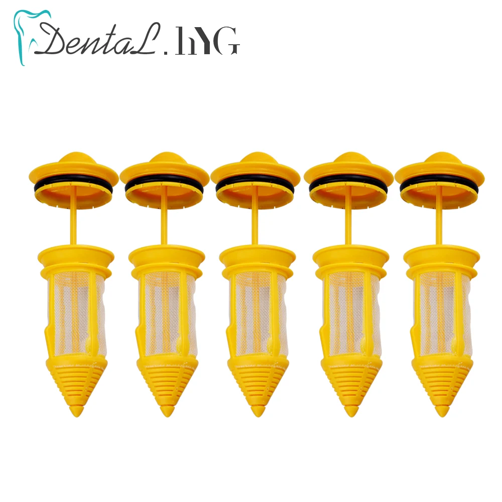 5pcs Dental Valve Strong Suction Weak Suction Filter Dental Water