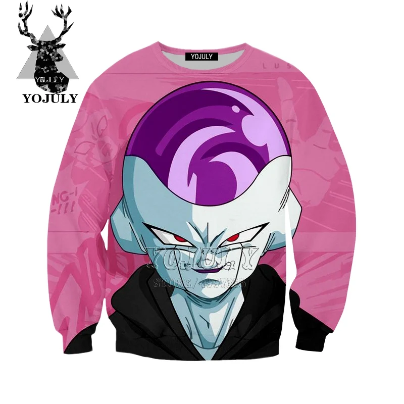 12 YOJULY Dragon Ball magicer/Детская толстовка в европейском стиле с 3D рисунком из аниме детская одежда для мальчиков и девочек-подростков Топы с длинными рукавами, SW102 - Цвет: 12