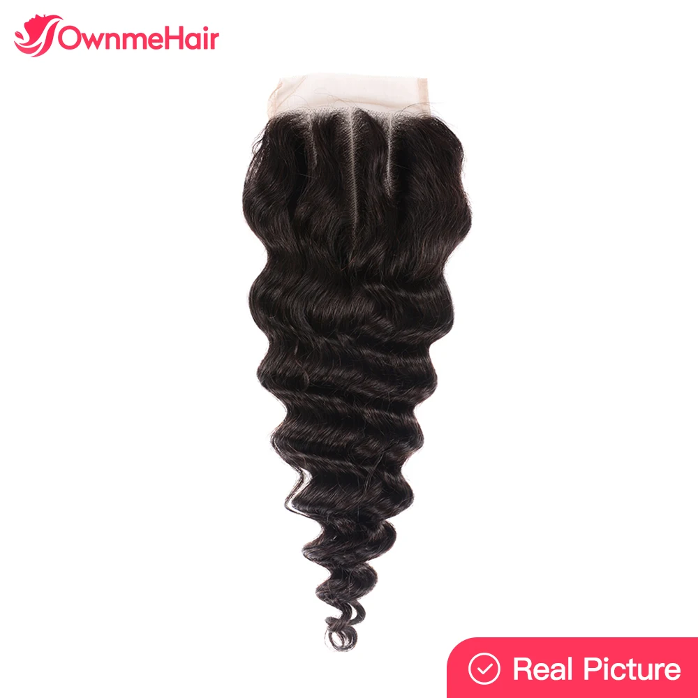 Frontal da Onda do Cabelo Fraco da Onda do Cabelo Remy do Braizilian 5x5 com Cabelo do Bebê 13*4 da Orelha à Orelha do Laço Fechamento Profundo Peruano Humano 5 cabelo humano 5x5 com cabelo do bebê
