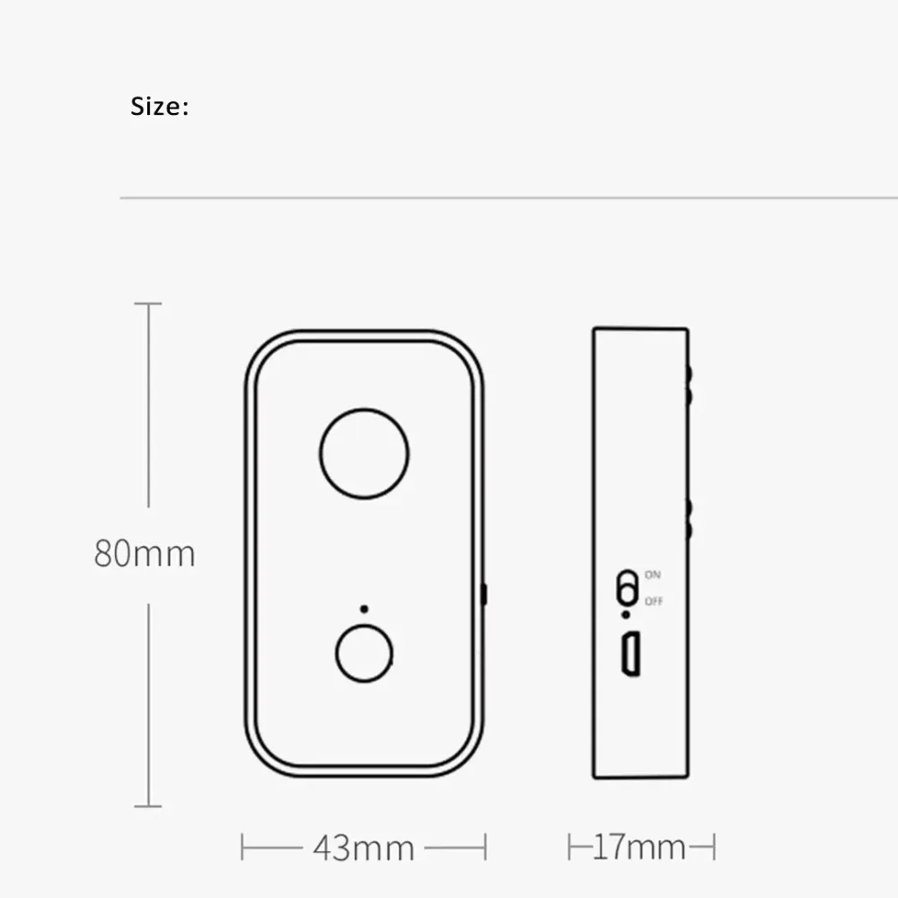 Youpin Smoovie Infrared Detector USB Charging Camera Detector Pinhole Camera Scanner w 3D Built-in Sensor Chip Smooth Lines (7)
