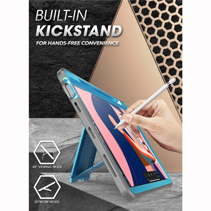 SUPCASE Case iPad Air 5 / iPad Air 4 10.9" UB PRO Full-body Rugged Cover Case Built-in Screen Protector ipad case tablet case