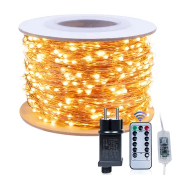 De Langste Led Lichten Decoratie Koperdraad String Light Outdoor Waterdichte Kerstverlichting Garland Voor Tuin Bruiloft Kerst De Langste Led Lichten Decoratie Koperdraad String Light Outdoor Waterdichte Kerstverlichting Garland Voor Tuin Bruiloft Kerst