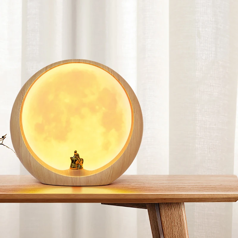  Moon Desk Lamp Wedding Gift Usb Charging Led Night Light Home Decor Creative Gift