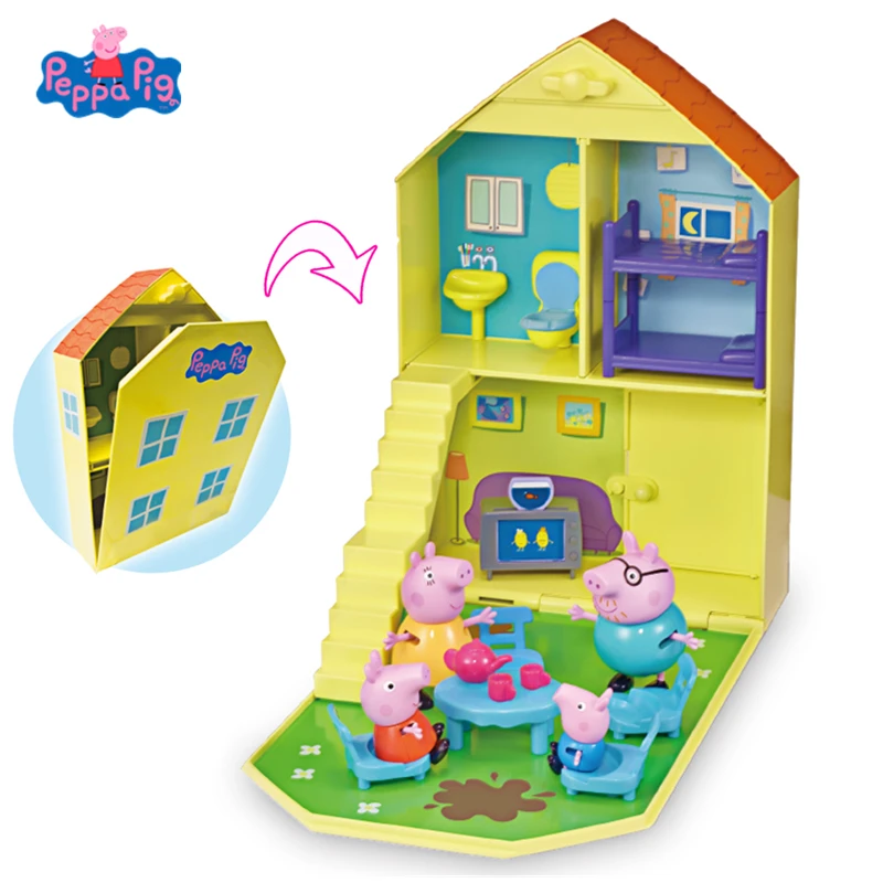 peppa pig family house playset