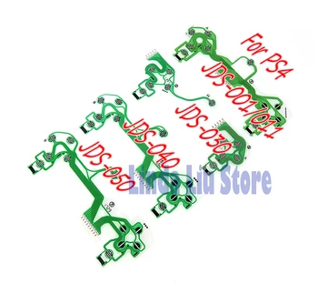 

2pcs Replacement Buttons Ribbon Circuit Board for PS4 Dualshock 4 Pro Slim Conductive Film Keypad flex JDS 001 030 040 050
