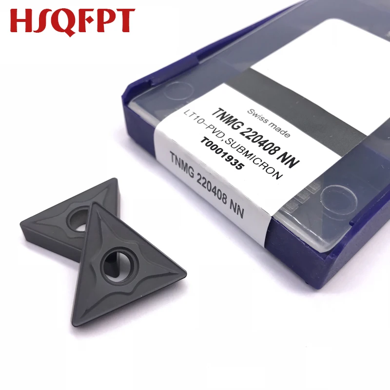 10 шт. TNMG220408 NN LT10 резец для наружной обточки карбида вставки CNC лезвия карбида вставки обрабатывающий центр