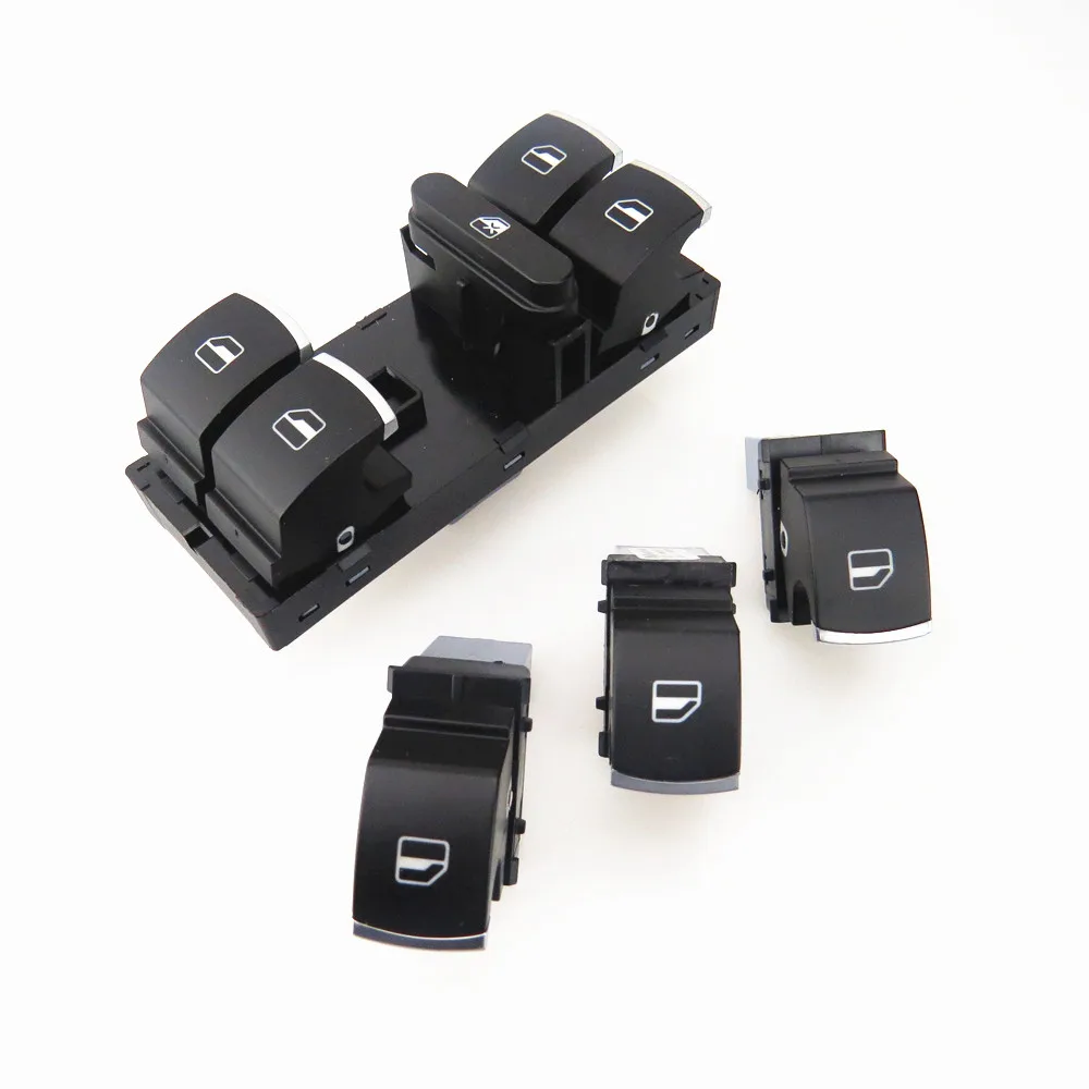 Переключатель стекла автомобиля TUKE 4 шт. для VW Passat B6 Jetta MK5 Golf MK6 Caddy Tiguan Touran 5ND959857 5ND