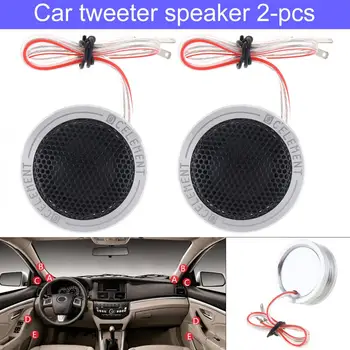 

2pcs 150W YH-T26 Aluminium Shell Silk Stretch Film High Efficiency Mini Dome Tweeter Speakers for Car Audio System New