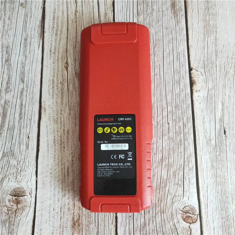 LAUNCH X431 CRP429C OBD2 считыватель кодов для двигателя/ABS/подушки безопасности/AT + 11 сервис