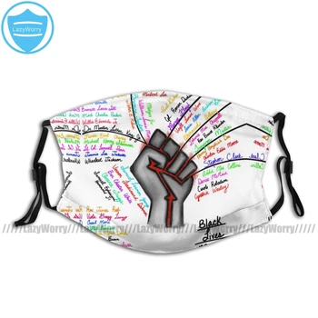 

I Can't Breathe Mouth Face Mask Black Lives The Martyrs Facial Mask for Adult Polyester Beautiful Mask