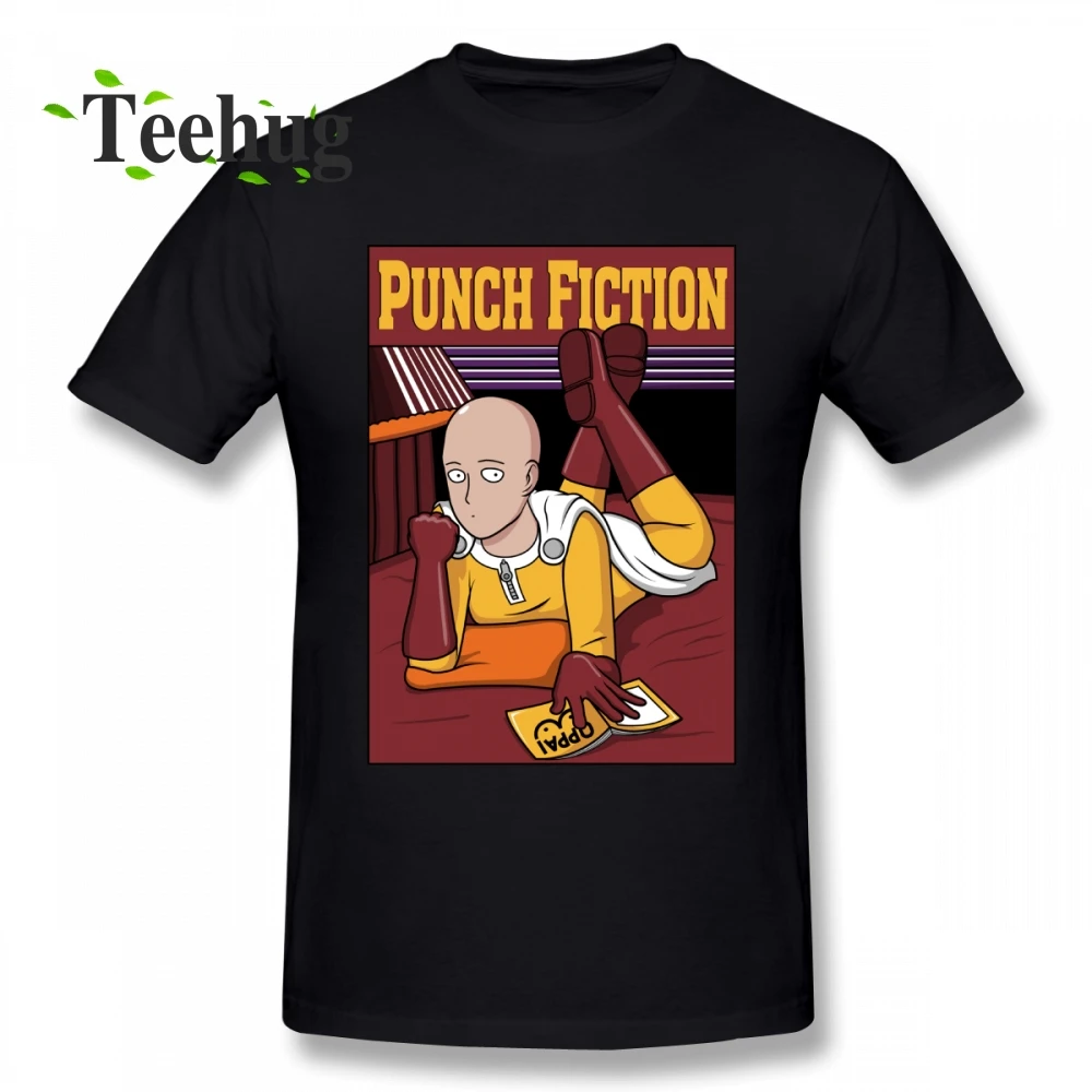 Футболка One punch man футболки Saitama, Повседневная модная футболка из хлопка с короткими рукавами, красивая Приталенная футболка с рисунком японского аниме