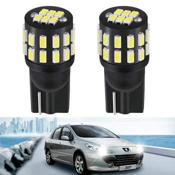 

2Pcs T10 Led Canbus No Error W5W Led Bulbs 168 194 White Signal Lamp Dome Reading License Plate Light Car Interior Lights Auto