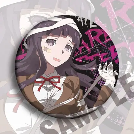 Аниме ganganronpa monokuma Naegi Макото Kirigiri Киоко Maizono Саяка значки брошь значок - Окраска металла: see chart