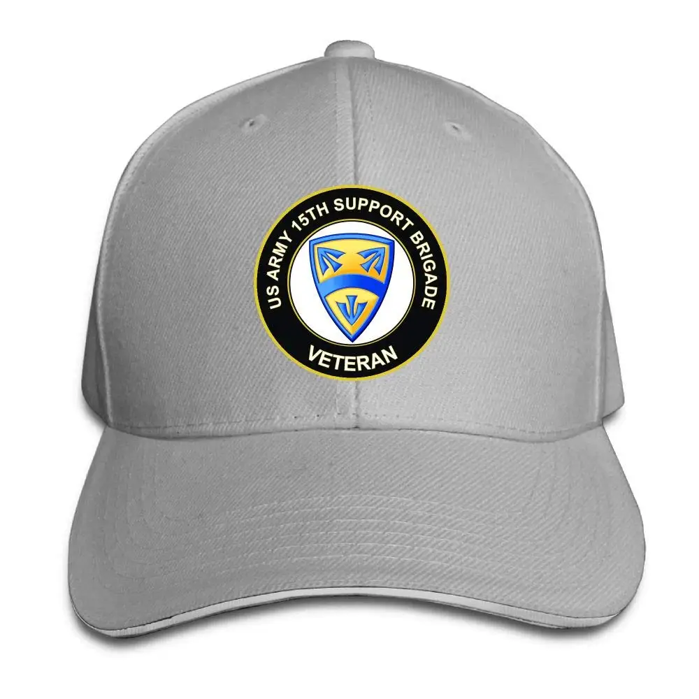 Армейская 15-я команда поддержки Ветеран унисекс бейсбольная Кепка папа шляпа Регулируемая Дальнобойщик Шляпа наружная шляпа