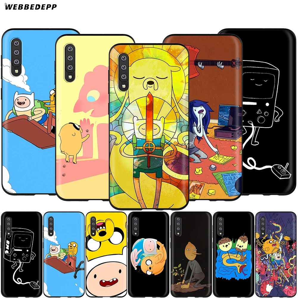 

Webbedepp Adventure Time Cute Beemo Bmo Case for Samsung Galaxy S7 S8 S9 S10 Plus Edge Note 10 8 9 A10 A20 A30 A40 A50 A60 A70