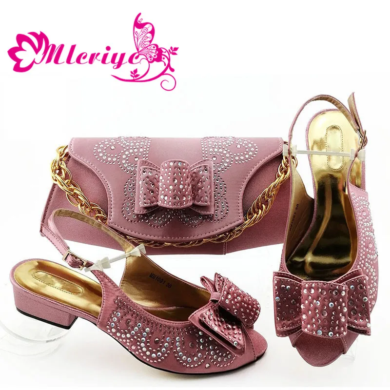 

good Shoes and Bag To Match Italian Women Shoe and Bag To Match for Parties African Shoes and Bags Matching Set