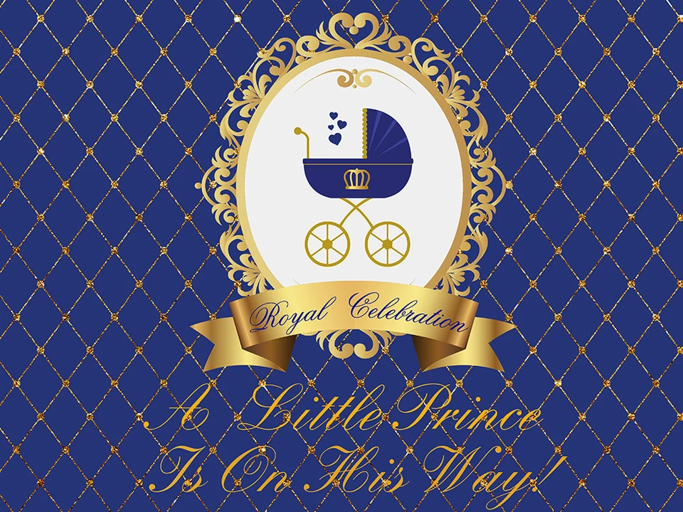 little prince baby shower banner