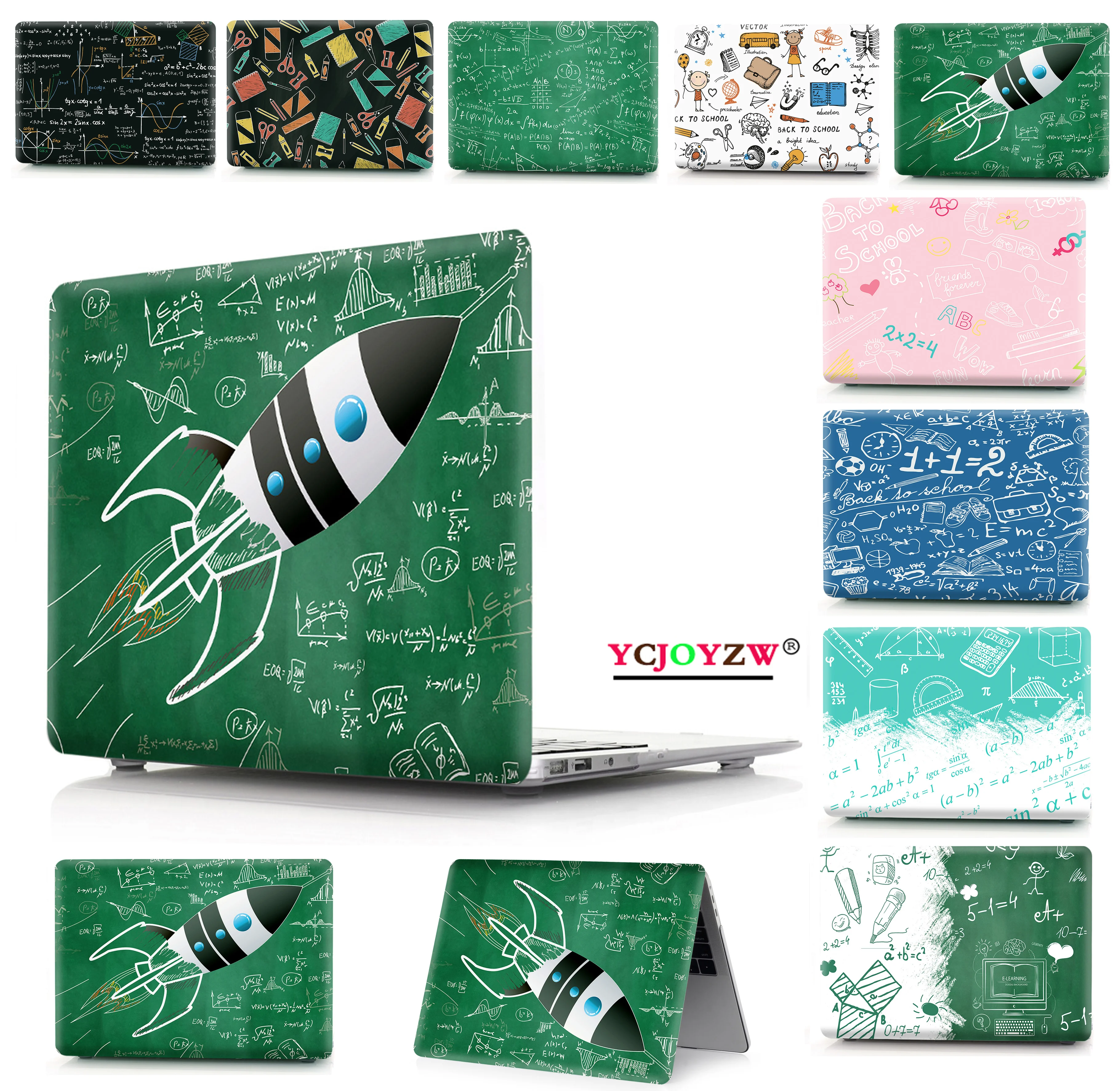 Чехол для ноутбука MacBook Air 11 13 дюймов A1466 A1932 Pro 12 13 15 retina A1502 A1706 A1708 A1989 A2159 школу чехол