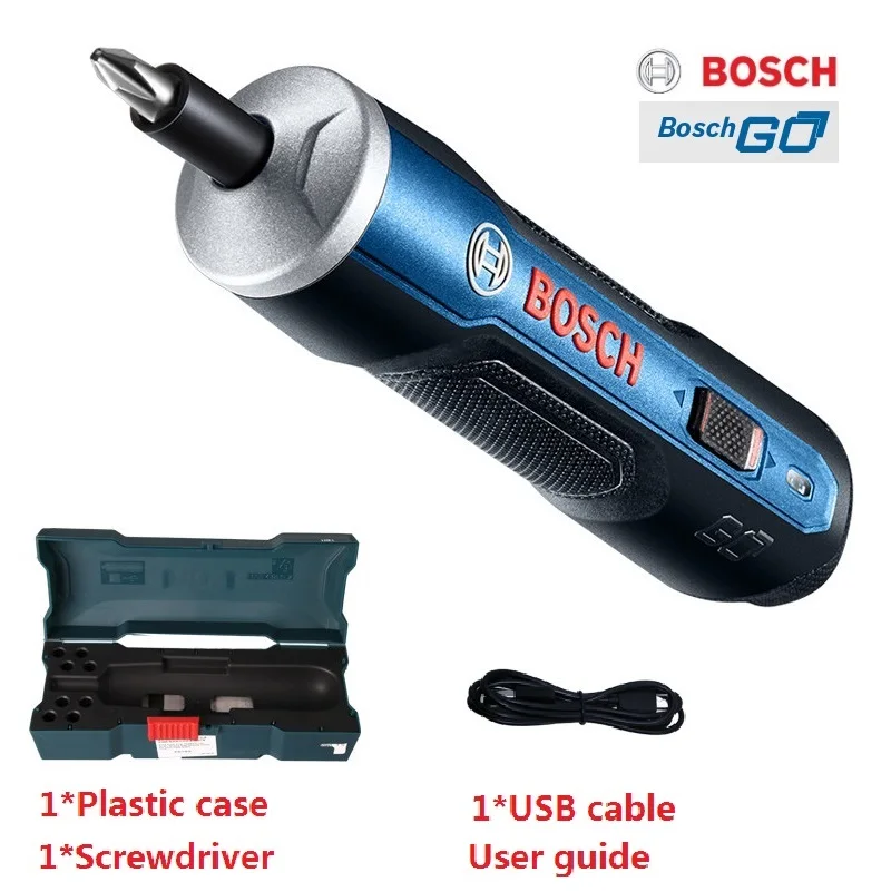 937.71руб. 38% СКИДКА|Фирменная оригинальная электрическая Шуруповерт BOSCH GO Mini 3,6 В, литий ионная аккумуляторная батарея, Аккумуляторная дрель с набором сверл-in Электрические отвертки from Инструменты on AliExpress - 11.11_Double 11_Singles' Day