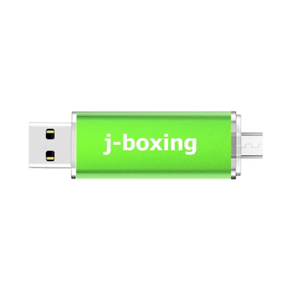 J-бокс 10 шт. USB 2,0 флеш-накопитель 8 ГБ 16 ГБ флеш-накопитель Флешка 32 Гб USB карта памяти 64 Гб OTG металлическая usb-флешка для смартфонов ПК