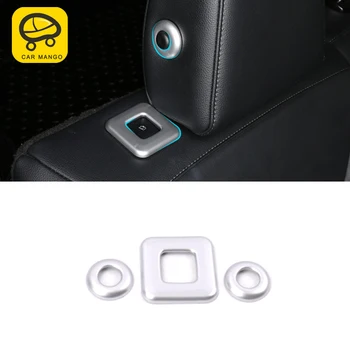 

CarManGo For Ford Edge 2015 Car Styling Rear Seat Head Pillow Cover Frame Trim Sticker Interior Accessories