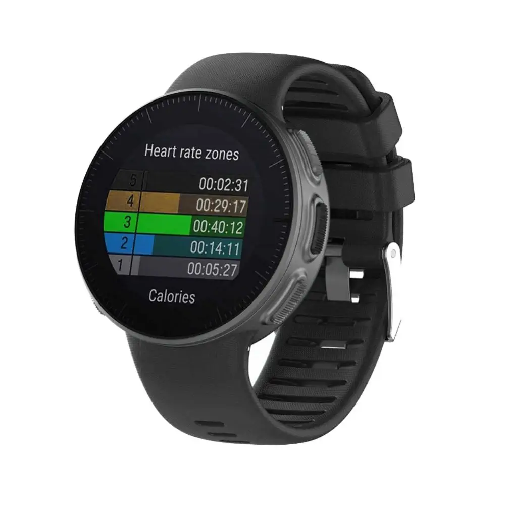 Greatlizard ремешок для часов Polar Vantage V Сменные мягкие, удобные для носки силиконовый ремешок высокопрочный ремешок для часов