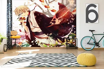 

[Self-Adhesive] 3D Natsume 502 Japan Anime Wall Paper mural Wall Print Decal Wall Murals Belly
